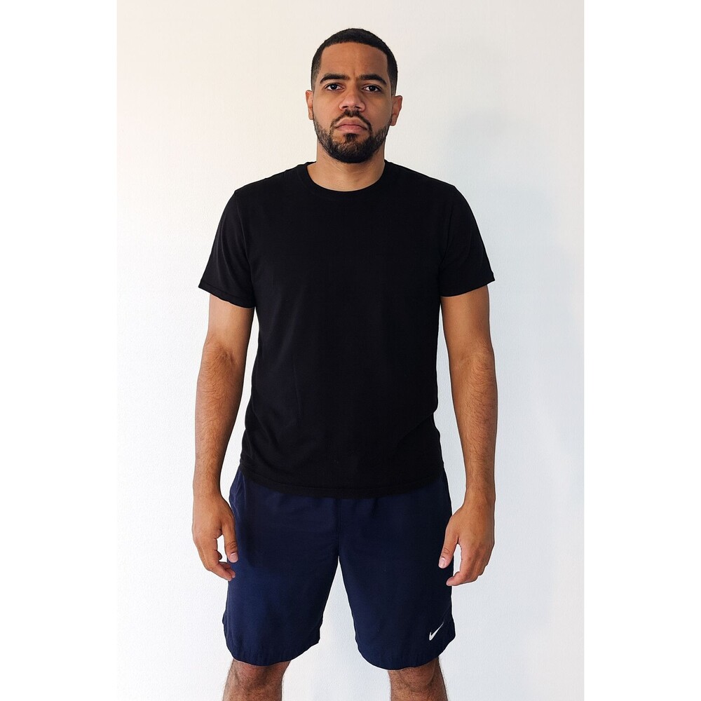 Nike Vintage Soccer Shorts Nylon Shiny Mesh Black Large